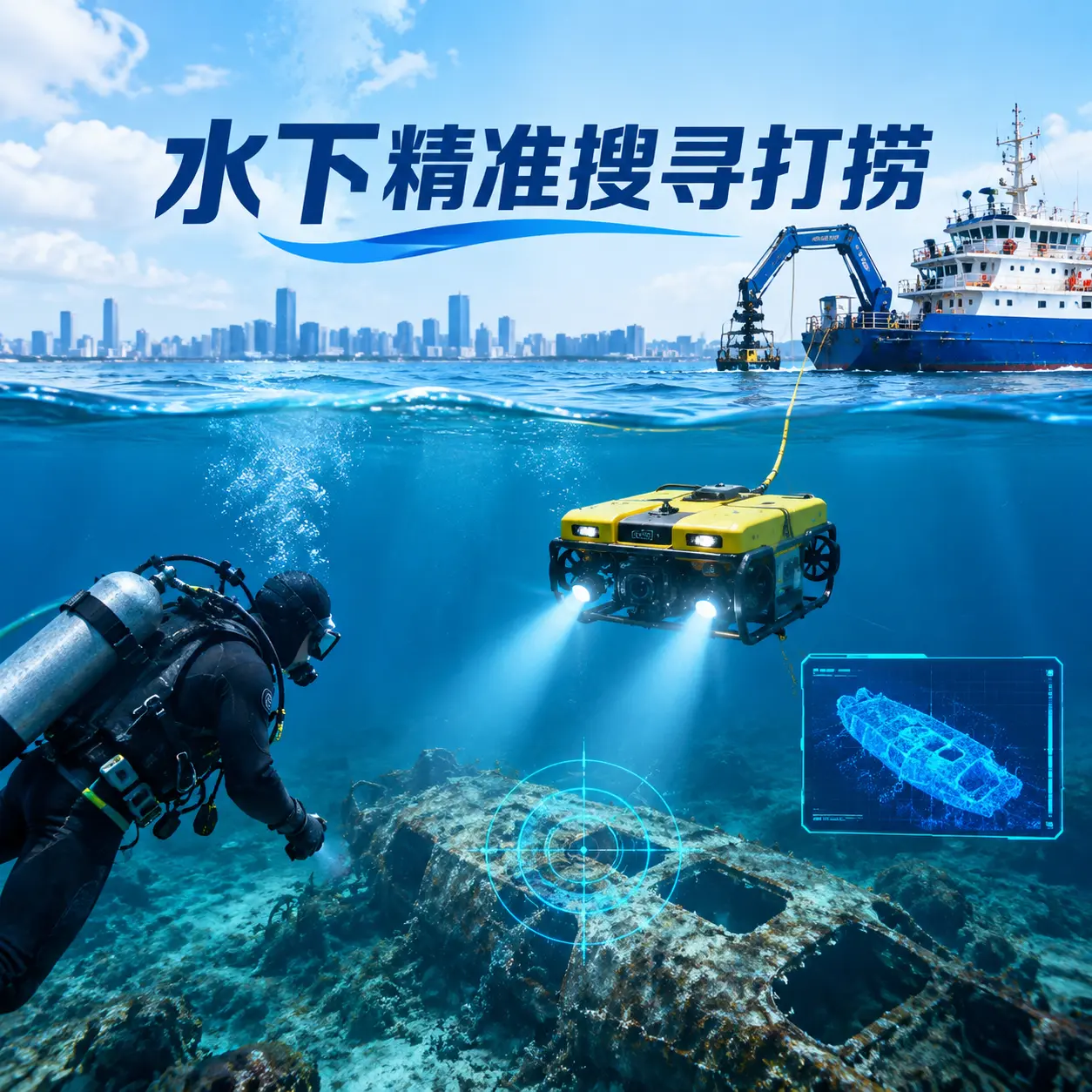 大庆水下精准搜寻打捞